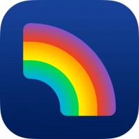 rainbow wallet